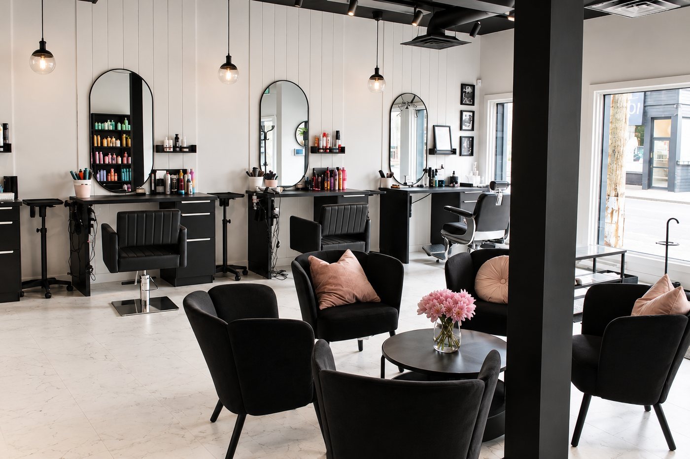 L'espace coiffure